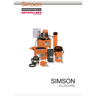 SIMSON hidraulikus rendszerek katalógus