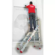 ALUMÍNIUM FELLÉPŐ IPARI CM50 2 FOKÚ 18CM, M.MAG: 2,25M