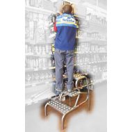   ALUMÍNIUM FELLÉPŐ, SZERELŐDOBOGÓ SGA 2 FOKKAL 20CM, M.MAG: 2,30M