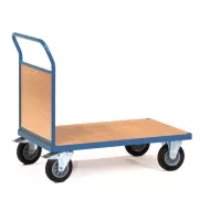   Áruszállító kocsi 2512, 1 fa fallal, rakfelület 1.000 x 700 mm, 500 kg