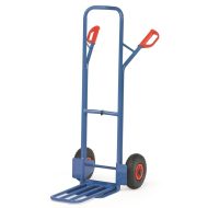   Rekesz szállító molnárkocsi K1326L, rakfelület 250/500 x 320/250 mm, 300 kg, levegős abroncsokkal