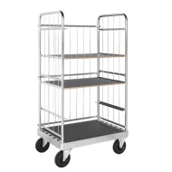   Polcos kocsi KONGAMEK KM140-2B, rakfelület 1000 x 700 mm, 800 kg