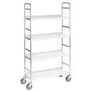   Könyvtári, irodai szállítókocsi KONGAMEK KM151S4, 200 kg