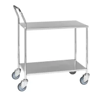 Rozsdamentes asztalkocsi KONGAMEK KM272B, 200 kg