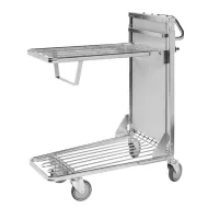   Ergonomikus kocsi KONGAMEK KM4202-FB-ERGO, FÉKKEL, rakfelület 965 x 520 mm, 300 kg