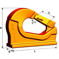 REMA Hegeszthető horog AWHW