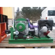 Hidraulikus emelő, vontató csörlő