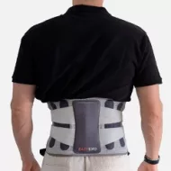   EasyExo Strongback ipari erősségű deréktámasz fémmerevítőkkel, maximális ágyéki támasztásra.