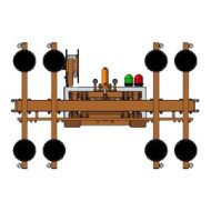 Oktopus IT-B vákuumos emelő szendvicspanel elemekhez