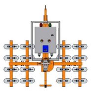 Oktopus KS-R vákuumos emelő szendvicspanel elemekhez