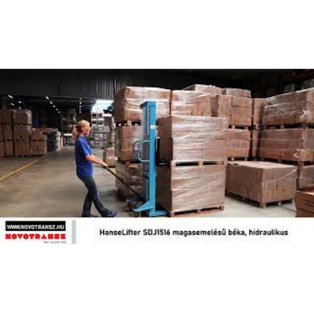 HanseLifter SDJ1516 magasemelésű béka, hidraulikus