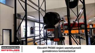 Novotransz Kft. - Elevah PKS65 önjáró személyemelő gumiabroncs komissiózóval