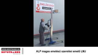 Novotransz Kft. - ALP magas emelésű szerelési emelő LMJ