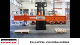 Novotransz Kft. - Emelőgerenda, emelőhimba emeléshez