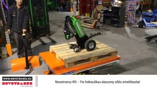 Novotransz Kft. - Rema HSU emelőasztal hidraulikus, alacsony kivitel