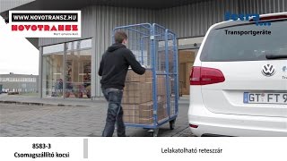 Novotransz Kft. - Fetra csomagszállító kocsi 8583-3