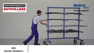 Novotransz Kft. - Fetra konzolos állványkocsi 4625