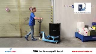 Novotransz Kft. - Hanselifter FHW hordó mozgató kocsi