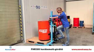 Novotransz Kft. - HanseLifter FHR300 hordóemelő-gördítő