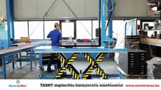 Novotransz Kft. - Hanselifter TASHT duplaollós emelőasztalok horizontális 2000 - 8000 kg