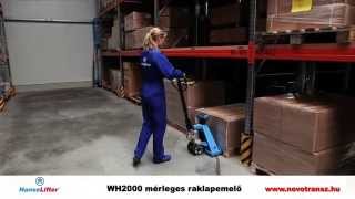 Novotransz Kft. - HanseLifter WH2000 mérleges raklapemelő