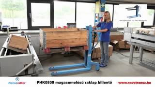 Novotransz Kft. - HanseLifter PHK0809 magasemelésű raklap billentő