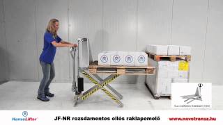 Novotransz Kft. - HanseLifter JF-NR rozsdamentes ollós magasemelésű emelő