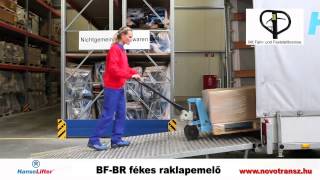 Novotransz Kft. - HanseLifter BF-BR fékes raklapemelő