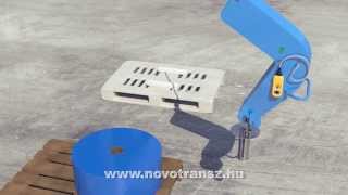 Novotransz Kft. - Lemm RWS tekercsfordító, hidraulikus kivitel