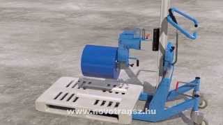 Novotransz Kft. - Lemm LAD tekercsfordító, mobil kivitel, elektro-mechanikus