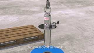 Novotransz Kft. - Lemm RH tekercsemelő kézi reteszeléssel
