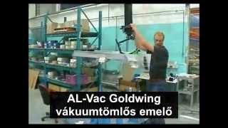 AL-Vac Goldwing vákuumtömlős emelők