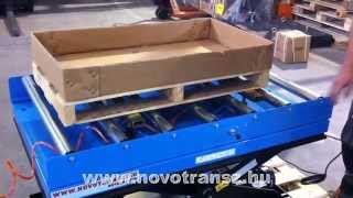 Novotransz Kft. - Ollós asztalok görgős felépítményei