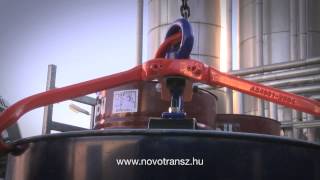 Novotransz, hordómegfogó, hordóemelő DG 10