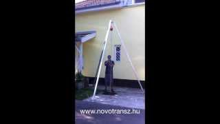 Novotransz, Háromláb, kézi láncos emelő