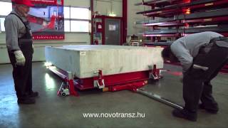 Novotransz, gépemelő, olajemelő és szállító önbeálló zsámoly  K sorozat