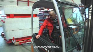 Novotransz, körmös oldalperem emelő és elektromos hidraulika pumpa