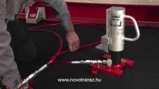 Novotransz, hidraulikus gépemelő készlet JSet 20/3 ku