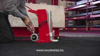 Novotransz, hidraulikus oldalkörmös emelő JH 30 Ex G plus