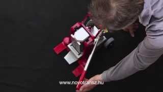 Novotransz, hidraulikus körmös gépemelő, oldalperem emelő, JH G plus géptelepítéshez