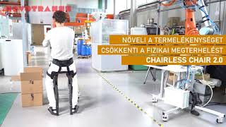 Chairless Chair 2.0 Exosketeton: Csökkenjen a betegállományban töltött napok száma? - Novotransz Kft