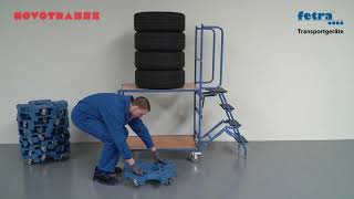 Novotransz Kft. - Fetra abroncsszállító kocsi, 4546 és 4547