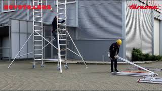 Faraone TOP SYSTEM 75x180 guruló állvány, szerelő állvány - Novotransz Kft. 2