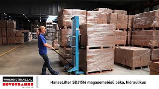 HanseLifter SDJ1516 magasemelésű béka, hidraulikus