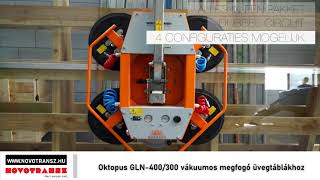 Novotransz Kft. - Oktopus GLN-400/300 vákuumos megfogó üvegtáblákhoz