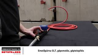 Novotransz Kft. - Emelőpárna CLT , gépemelés, géptelepítés