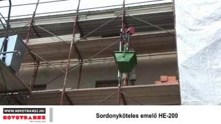 Novotransz Kft. - Sodronyköteles emelő HE-200